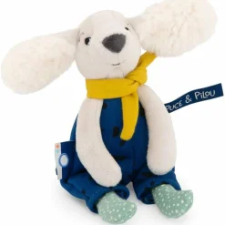 Moulin Roty Petit chien Pilou Puce et Pilou (20 cm)