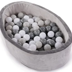 Bo Jungle Piscine à balles grise