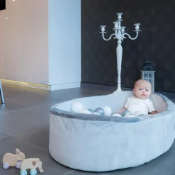 Bo Jungle Piscine à balles grise