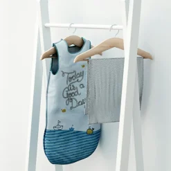 Outlet Portant à vêtements en bois de hêtre Essentiel blanc Portant