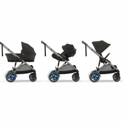 Discount Poussette avec assistance électrique eGazelle S Chocolate Brown Poussette Tout Terrain