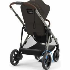 Discount Poussette avec assistance électrique eGazelle S Chocolate Brown Poussette Tout Terrain