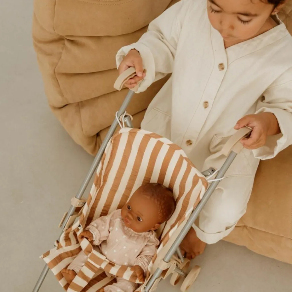 Atelier Wagram Poussette pour poupée Rayures Larges