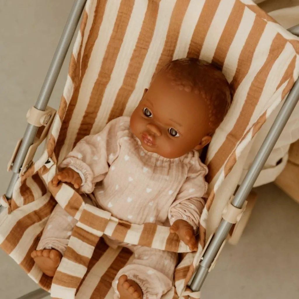 Atelier Wagram Poussette pour poupée Rayures Larges