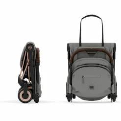 Cybex Poussette ultra-compacte COYA Rosegold Mirage Grey