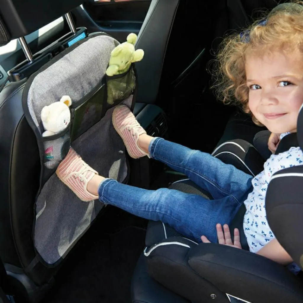 Tinéo Protection de dossier avec poche voiture imperméable