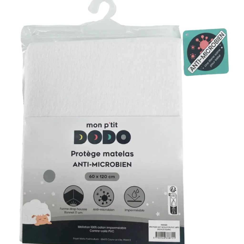 Best Protège matelas antibactérien (70 x 140 cm) Alèse Lit Bébé