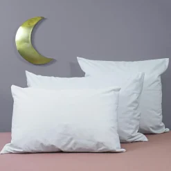 Best Protège oreiller imperméable en coton bio blanc (50 x 70 cm) Taie D'Oreiller Bébé