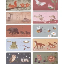 Filibabba Puzzles Maman et ses bébés Animaux nordiques