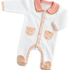 Best Pyjama chaud à col floral Esmée (naissance) Pyjama