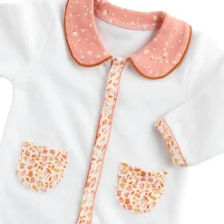 Best Pyjama chaud à col floral Esmée (naissance) Pyjama
