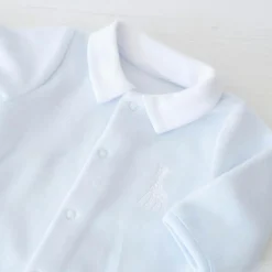 Discount Pyjama en velours bleu Sophie la girafe (3 mois) Pyjama