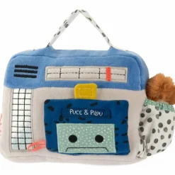 Moulin Roty Radio cassette musical Puce et Pilou (22 cm)