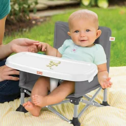 Bright Starts Rehausseur compact évolutif Pop 'N Sit