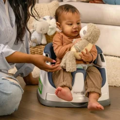 Ingenuity Rehausseur de chaise 2 en 1 Bleu nuit