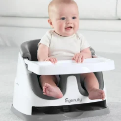 Outlet Rehausseur de chaise 2 en 1 Gris Réhausseur / Siège Nomade