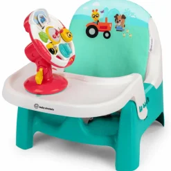 Baby Einstein Rehausseur de chaise avec jouet d'activités Farm Explorers