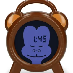 Alecto Réveil éducatif et veilleuse sleeptrainer singe