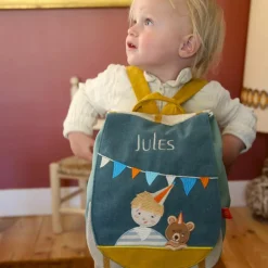 L'oiseau bateau Sac à dos Les copains d'abord Ours (personnalisable)