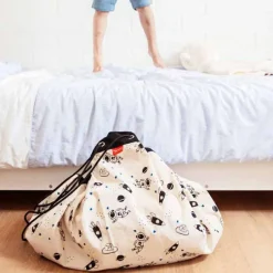 New Sac à jouets 2 en 1 phosphorescent Print Espace Sac À Jouets