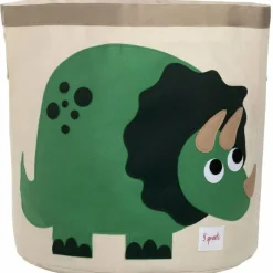 3 sprouts Sac à jouets Dino