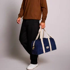 Hindbag Sac à langer Charlie Velours Marine