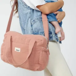 BEBEL Sac à langer Middle terracotta