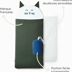 Enfant Les petites billes Sac de couchage Chat (7-10 ans)
