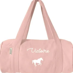 Les Griottes Sac de voyage enfant rose poudré (personnalisable)