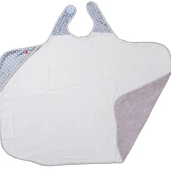 Clearance Serviette tablier de bain papillon grise Etoile (108 x 107 cm) Serviette De Bain