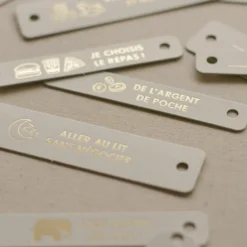 Zakuw Set accessoires tableau des motivations grège