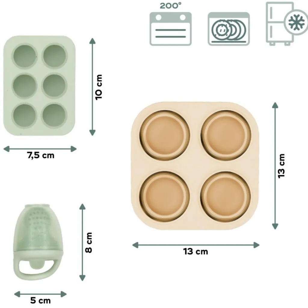 Best Set grignoteuse et moules en silicone Sucette Grignoteuse