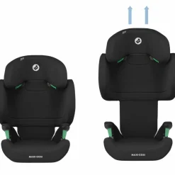 Maxi-Cosi Siège auto Rodifix M I-Size Basic Black (groupe 2-3)