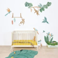 Best Sticker Fleurs oiseau du paradis Stickers Muraux