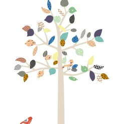 Mimi'lou Sticker mural géant Big Tree arbre à motifs