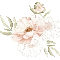 Best Sticker mural Large Pretty Poppy (81 x 71 cm) Stickers Muraux