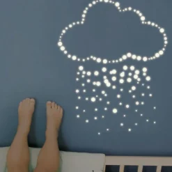 Mimi'lou Stickers pastilles phosphorescentes (20 x 16 cm)