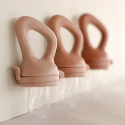 Zakuw Sucette grignoteuse nude avec 4 embouts