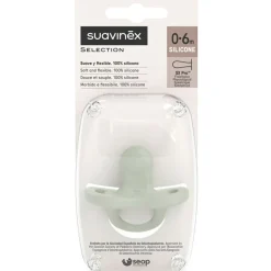 Suavinex Sucette réversible SX PRO colour essence vert (0-6 mois)