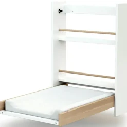 AT4 Table à langer murale en bois de hêtre Essentiel Plus blanc