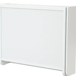 AT4 Table à langer murale en bois de hêtre Confort blanc