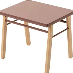 Combelle Table d'enfant en bois Gabriel hybride vieux rose (50 x 40 cm)