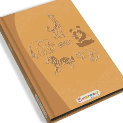 KIDYWOLF Tablette à dessin KIDYDRAW-MINI Animaux orange