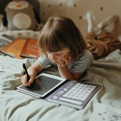 KIDYWOLF Tablette à dessin KIDYDRAW-MINI Animaux orange