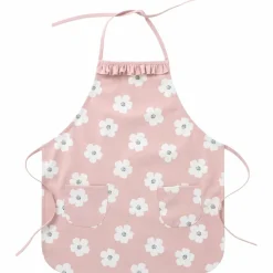 Enfant BB & Co Tablier de cuisine froufrou en tissu imperméable fleurs