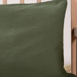 Clearance Taie d'oreiller Satin Cyprès (40 x 60 cm) Taie D'Oreiller Bébé