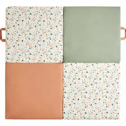 Candide Tapis de jeu pliable Terrazzo (120 x 120 cm)