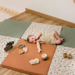 Candide Tapis de jeu pliable XL Terrazzo (180 x 120 cm)