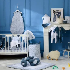 BB & Co Tapis de jeu réversible et fond de parc Forêt enchantée (100 x 100 cm)