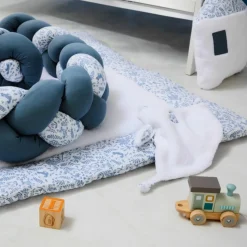 BB & Co Tapis de jeu réversible et fond de parc Forêt enchantée (100 x 100 cm)